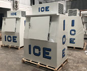 Στερεός πορτών υπαίθριος πάγου ψυκτήρας αποθήκευσης πάγου συστημάτων ψύξης τοποθετημένος σε σάκκο