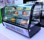 Πρόσφατα εμπορικός εξοπλισμός ψύξης επίδειξης γυαλιού αρτοποιείων προθηκών κέικ υπολογιστών γραφείου