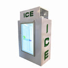 Η κρύα αποθήκευση πορτών γυαλιού CE τοποθέτησε τα βαθιά πάγου σε σάκκο κύβων εμπορευματοκιβώτια αποθήκευσης πάγου ενεργειακής μόνωσης ψυκτήρων μεγάλα