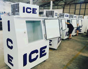 Υπαίθριο εμπορικό δοχείο αποθήκευσης κρύων δωματίων εμπόρων πάγου πάγου τοποθετημένο σε σάκκο ψυκτήρας