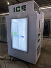 Εμπορικός εσωτερικός πάγου -5 ℃ ~ -15 ℃ ψυκτήρας πάγου αποθήκευσης τοποθετημένος σε σάκκο