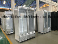 220V 1 2 3 4 όρθιο ψυγείο 1000L επίδειξης πορτών R290 για την υπεραγορά