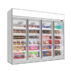 Χονδρικός υπεραγορών γυαλιού πορτών επίδειξης ψυκτήρας ψυγείων ψυκτήρων εμπορικός