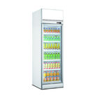 450L ενιαίο πορτών όρθιο επίδειξης πιό δροσερό ψυγείο ποτών ψυγείων εμπορικό