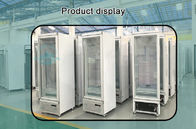 Εμπορική πόρτα γυαλιού ψυκτήρων ψυγείων επίδειξης προθηκών βαθμών -22 όρθια