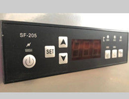 Ανεμιστήρας το εμπορικό εσωτερικό $cu 100 δοχείων αποθήκευσης πάγου. Πόδ. διπλός τύπος 3 πορτών γυαλιού