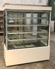 Ψυγείο επίδειξης αρτοποιείων, πίσω συρόμενη πόρτα γυαλιού προθηκών κέικ 1.2M