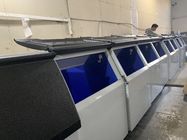 Εμπορική ημισεληνοειδής μηχανή 20 κατασκευαστών πάγου ανοξείδωτου γρήγορη κατασκευή πάγου Minuts