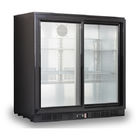 Ενσωματωμένο ψυγείο 2 επίδειξης φραγμών πορτών πίσω φραγμών πιό δροσερό φραγμών ψυγείο ποτών υπολογιστών γραφείου κρύο