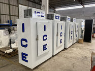 Στερεός πορτών υπαίθριος ψυκτήρας αποθήκευσης πάγου πάγου τοποθετημένος σε σάκκο έμπορος