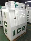 Τοποθετημένος σε σάκκο ψυκτήρας αποθήκευσης πάγου για την υπαίθρια πώληση πάγου