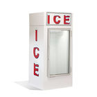 Εμπορικό τοποθετημένο σε σάκκο δοχείο ψυκτήρων αποθήκευσης πάγου πορτών γυαλιού