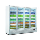 Εξοπλισμοί ψύξης υπεραγορών 1 2 3 δοχείο ψύξης ποτών ψυγείων επίδειξης 4 πορτών