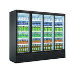 Εμπορικό ψυγείο γραφείων επίδειξης ψυκτήρων πορτών γυαλιού ψυγείων επίδειξης υπεραγορών για τα ποτά