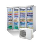 Διάφορο ψυγείο &amp; ψυκτήρας επίδειξης πορτών γυαλιού με το μακρινό σύστημα