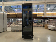 Εμπορικό ψυγείο επίδειξης, όρθιος ψυκτήρας παγωτού πορτών 450L γυαλιού υπεραγορών ενιαίος