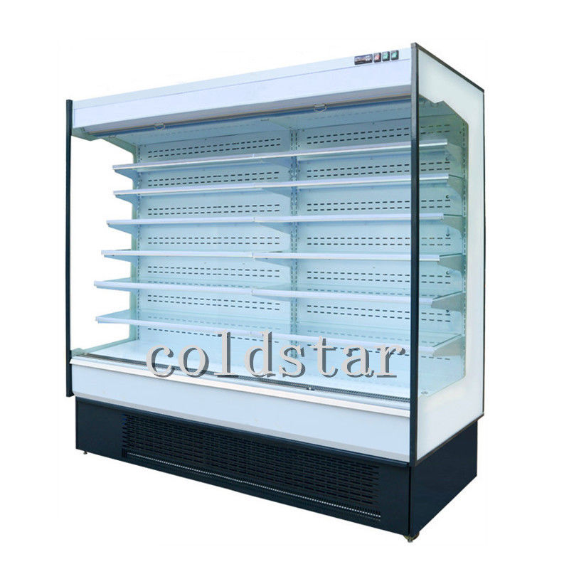 Εμπορικό πολυ-γεφυρών ανοικτό ψυγείο υπεραγορών ψυγείων προθηκών επίδειξης πιό ψυχρό